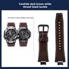 Modified Quick Release Leather Belt Nylon Strap For Casio G-SHOCK 5672 MTG-B3000 Italian leather Watchband Bracelet Accessories