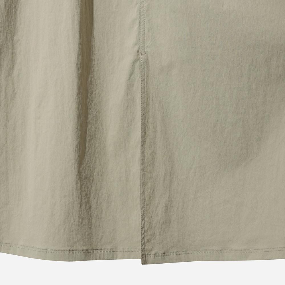 DOD Women'S) Brina Short Sleeve Hooded Dress (Beige)