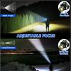 Rechargeable LED Sensor Headlamp Super Bright Zoomable Torch Outdoor Camping Fishing COB Floodlight Portable Working Headlamp