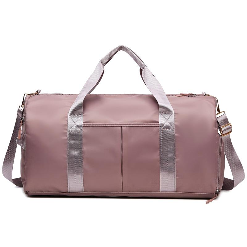 Large Travel Duffel with Wet Dry Separation Waterproof Gym Bag for Swimming Yoga Sports Organized Carryall Essential