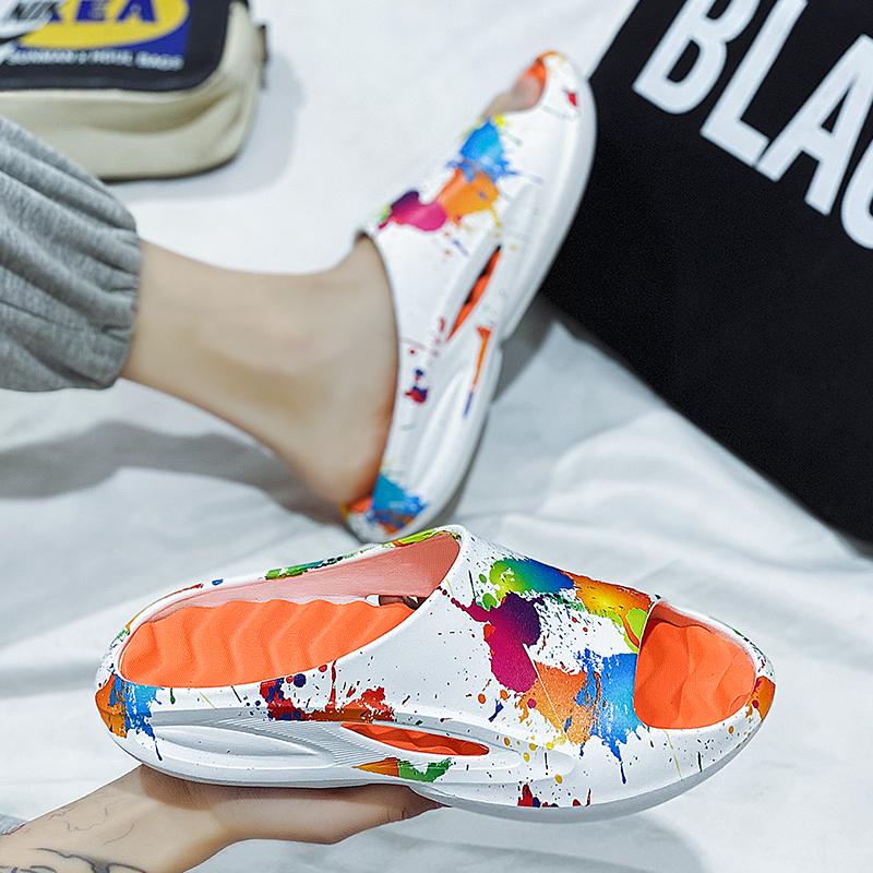 Summer Non-slip Wear-resistant Breathable Casual Sandals and Slippers Fashion Lightweight EVA Slippers Beach Shoes
