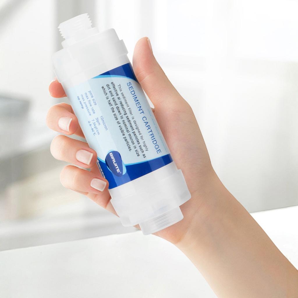 Inline Sediment Water Filter Cartridge for Reverse Osmosis System Household Appliances and Drinking Water Purification