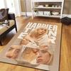 Billie Eilish Custom Name Carpet Rug for Living Room Bedroom Home Sofa Decoration,Kids Play Non-slip Floor Mat