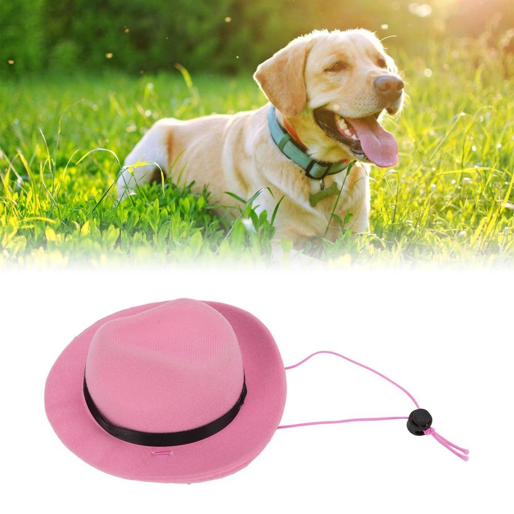 Mini Size Pet Cowboy Hat Soft Texture Light Weight Dog Cowboy Hat Multiple Colors Classic Style Cat Mini Hat Daily Wear