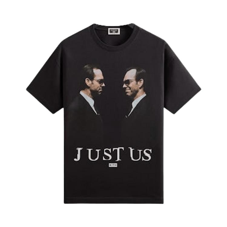 Kith For The Matrix The Agent Just Us Tee Black Men Tops KHM035056-001 M