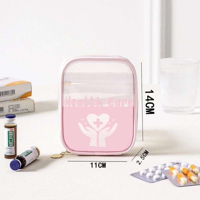 Portable Oxford Cloth Medicine Bag - Large Capacity Folding First Aid Kit & Multi-purpose Storage