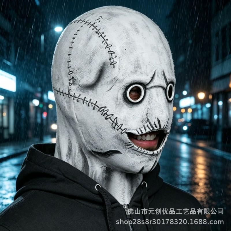 Maska kapely Slipknot Plná tvár Šitá Hlava monštra Halloween Cosplay Hororová párty