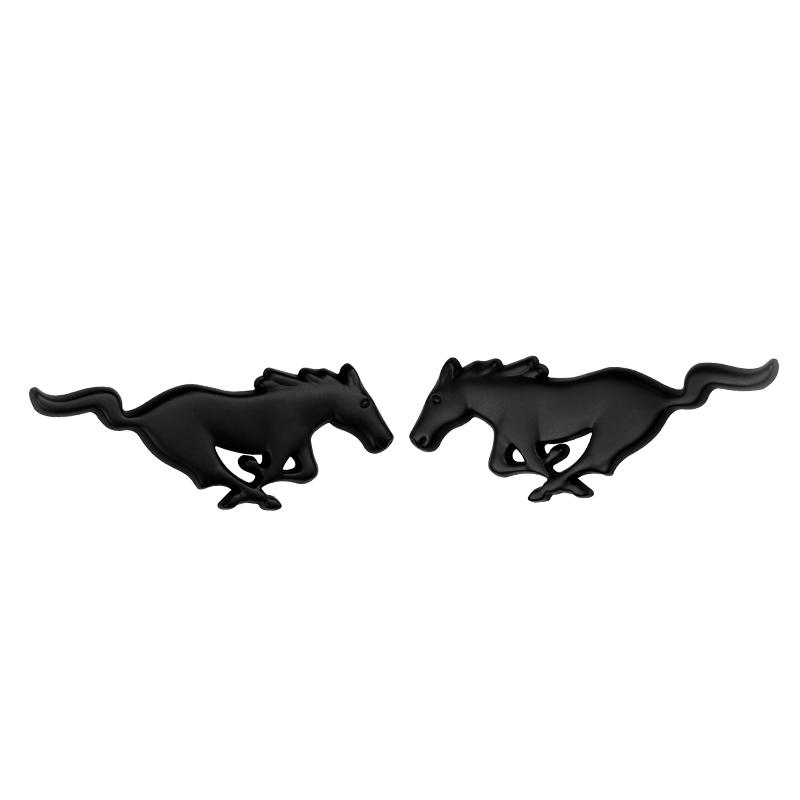 LKLC3 Metal Car Logo Badge Auto Body Fender Trunk Sticker Accessories For Mustang F150 Ford Ranger Focus Mk2 Mk3 Fiesta Mk8 Mondeo Mk4