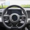 Car Steering Wheel Frame Decoration Cover Trim For BYD Seal EV  - 2024 Black / Carbon Fiber / Wood Grain Style Accessories