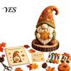Kids Sea Animal Kit DIY Patchwork Doll Kit, Handmade Gnome Sewing Set Crafts for Home Decor, Fabric Cartoon Dragon Beginner
