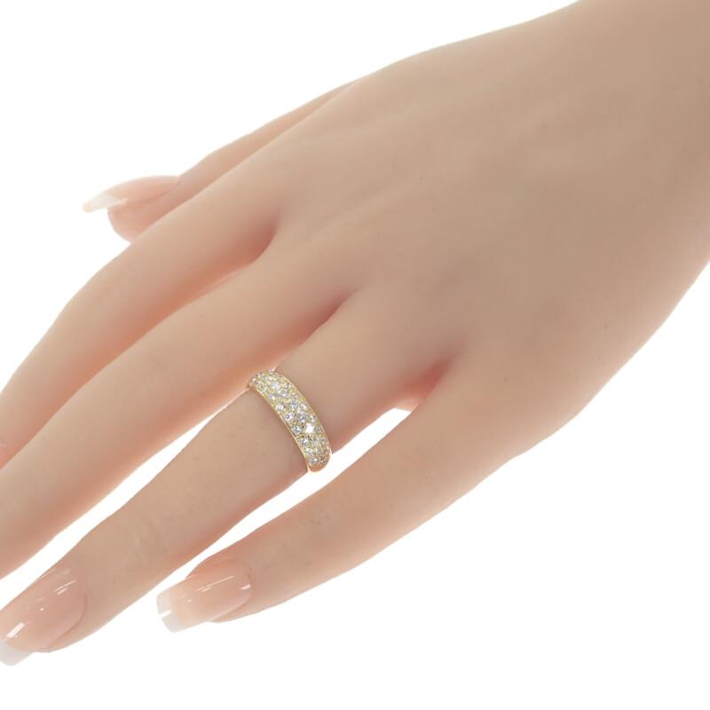 no brand  #12(JP Size) ring K18 yellow gold Women
