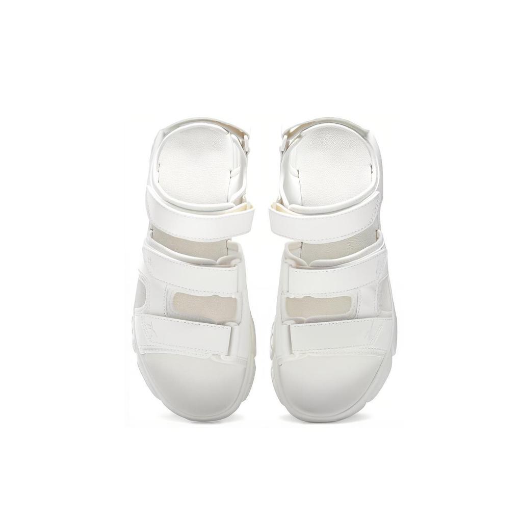 Reebok Hyperium Sandal Velcro Open Toe Flat Heel Sports White Sandals GX7848