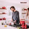Oil Bottle Seasoning Bottles Container Stainless Steel Kitchen Supply Dispenser Non-slip Storage Tool Sauce for Soy Vinegar