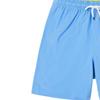 Polo Ralph Lauren Solid Color Pony Embroidered Elastic Waist Drawstring Casual Shorts Men shorts Light-Blue 710905989-001