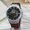 New Fashion Luxury Man Top Hollow Silicone Watch Men Business Quartz Watches For Gift Students Sports Wrist Watches Reloj Hombre