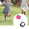 Wrist Return Ball Portable High Elasticity Tear-Resistant Football Shape Bouncy Ball Wristband Toy Indoor Supply