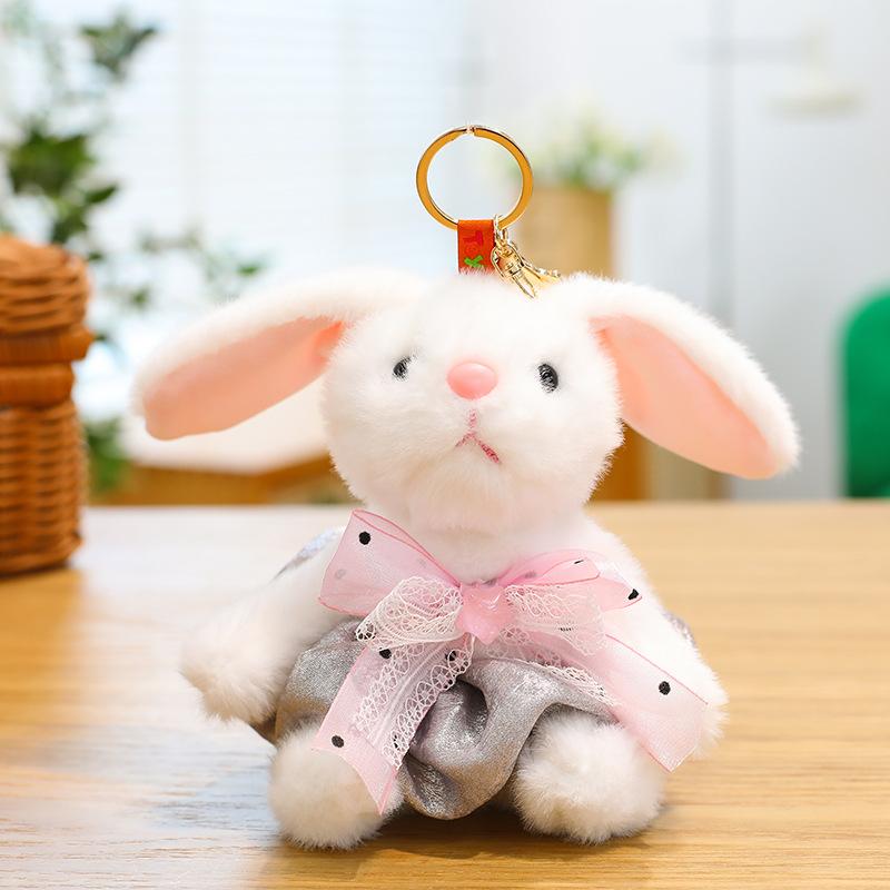 New Fragrance Creative Baseball Bear Plush Doll Keychain Bag Pendant Store Grab Doll Gift Goods