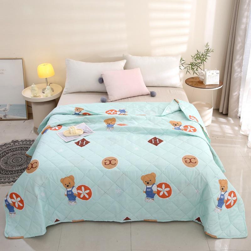 Summer Cotton Air Conditioning Quilt - Washable, Cool & Perfect for Gifting