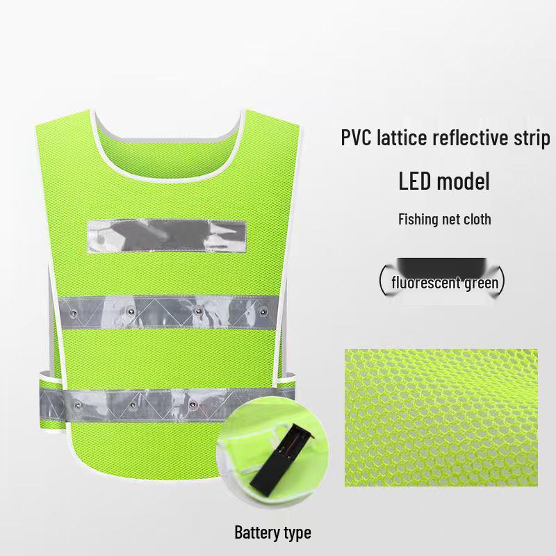 LED-blinkende reflektierende Weste für die Sicherheit beim Nachtfahren
