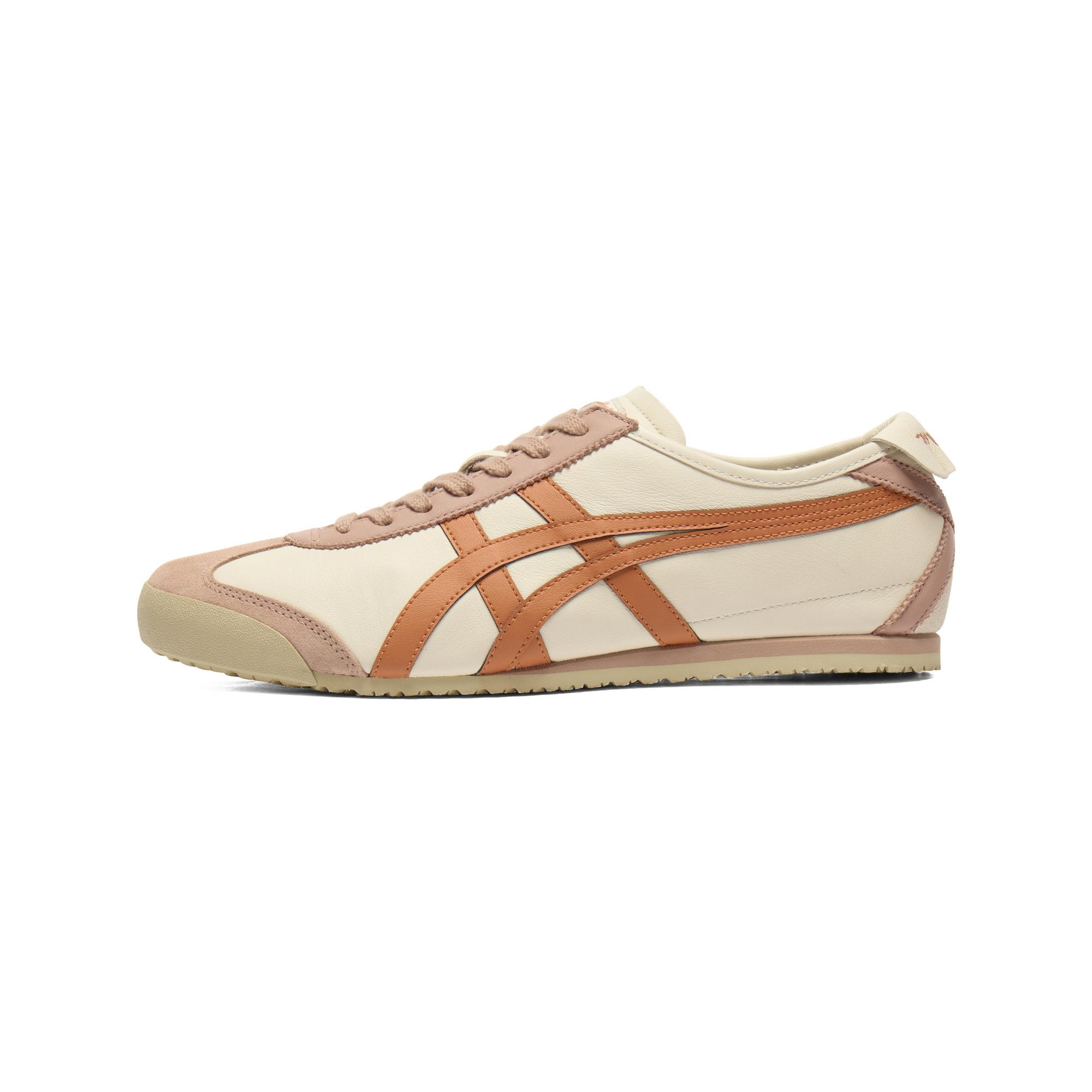 Onitsuka Tiger Mexico 66 Birke Rostorange Unisex Sneaker Creme 1183C102-204 38