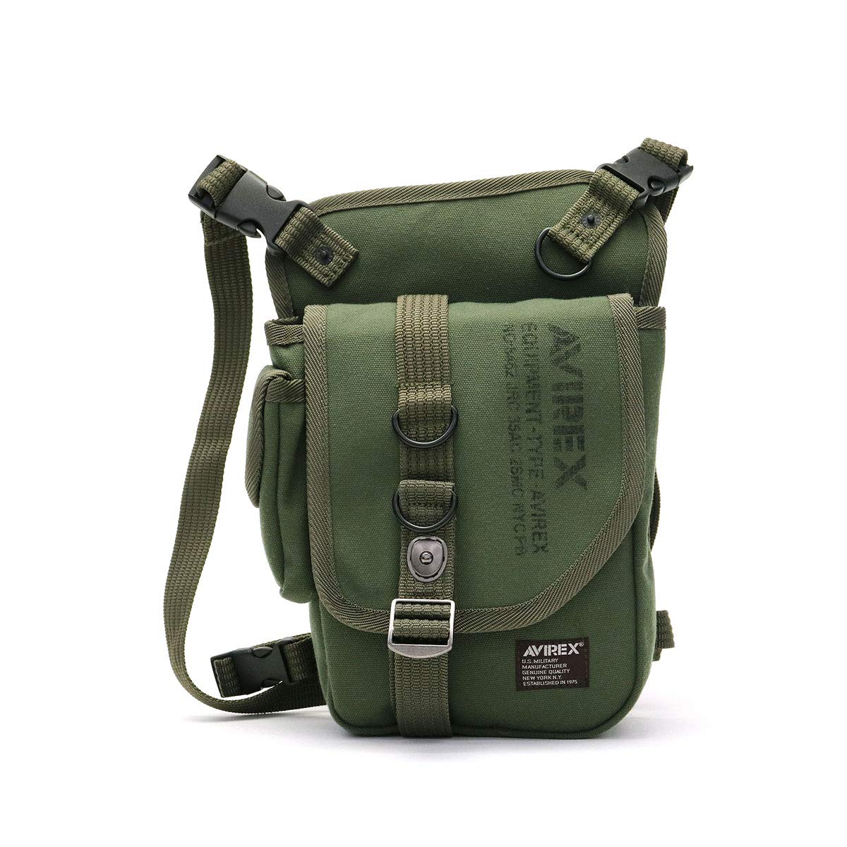 AVIREX Shoulder Bag AVX348 khaki