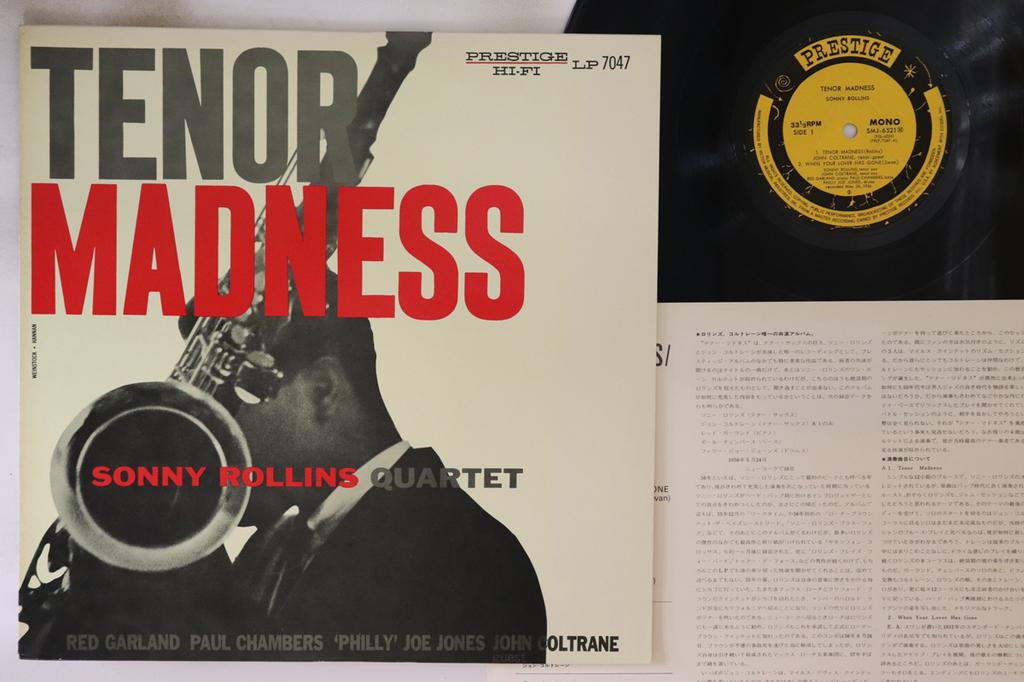 LP Record SONNY ROLLINS - Tenor Madness SMJ6521 PRESTIGE 1976 Japan Jazz Used