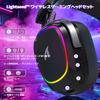 ATTACK SHARK G800 Wireless Gaming Headset, 7.1 Surround Sound, 3-Wire Connection (Bluetooth2.4GWired), Low Latency 20mS, AI Noise-Canceling
