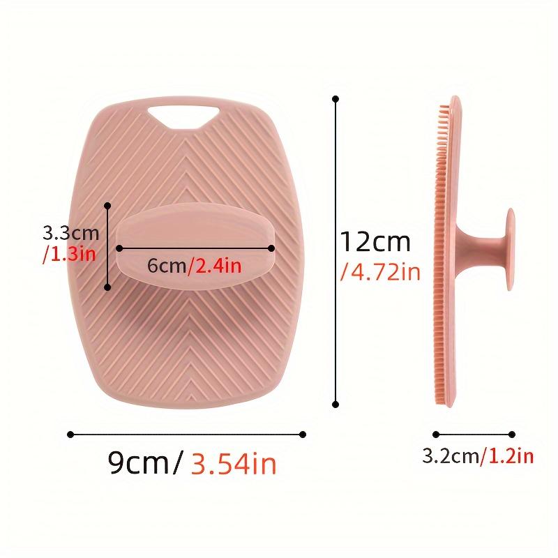 Gentleman's Exfoliator - Ergonomic Non-Slip Handle, Soft Silicone Body Scrubber for Gentle Exfoliation, Easy to Clean & Rinse