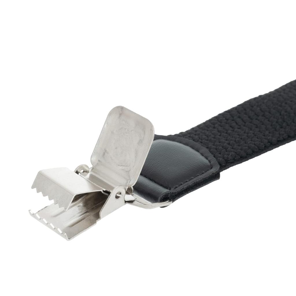 Mocne Szerokie Szelki 4 Cm Topgal Y Gruby Ścieg Czarne