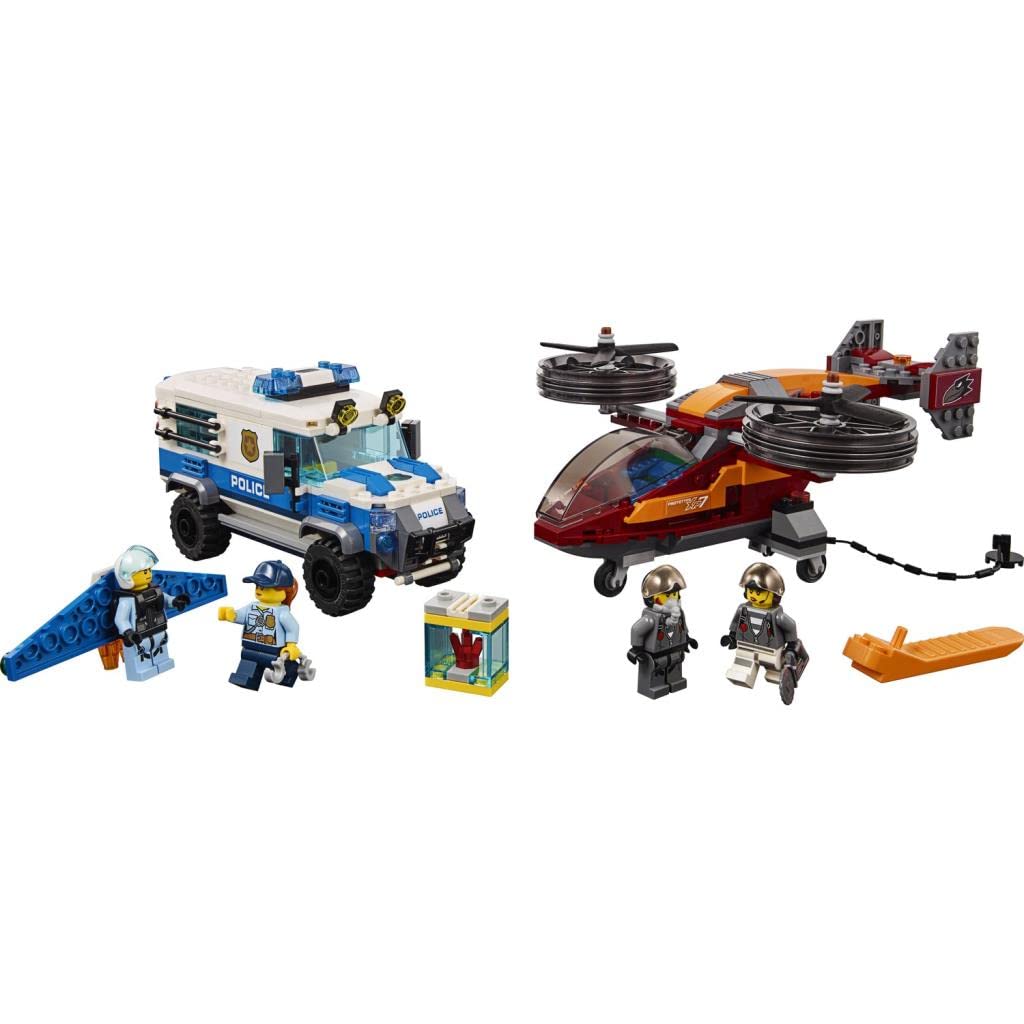 

LEGO City Thief s Diamond Heist 60209 Building Blocks Toy for Boys with Cars