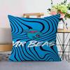 Blogger di Giochi M-MrBeast Federe per Cuscini Cartoni Animati Divano Decorativo Casa Stampa Double-sided Corto Peluche Carino Federa per Cuscino