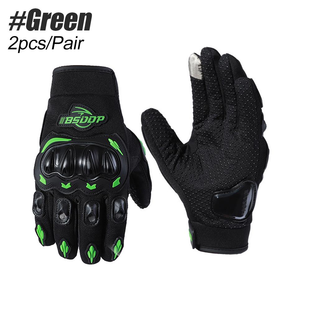 Men's Motorcycle Gloves Touch Screen Summer Full Finger Motorbike Gloves for Dirt Bike Road Racing Climbing