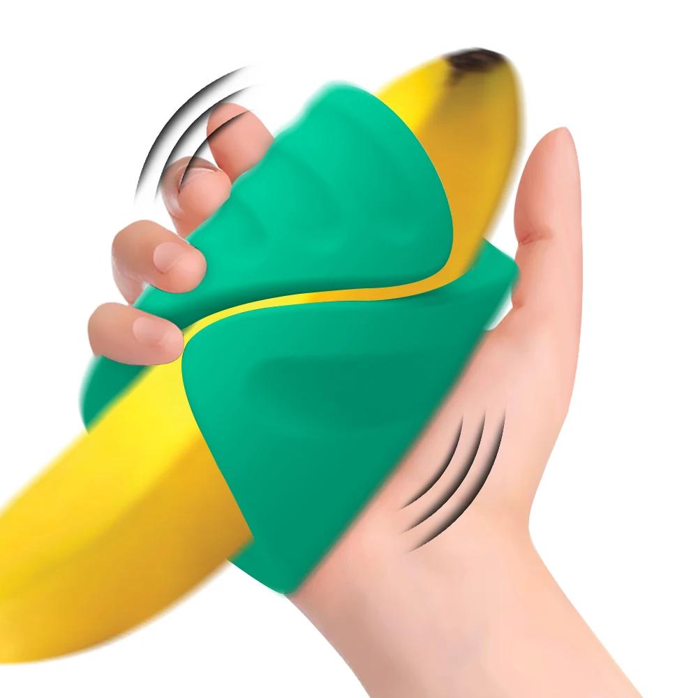 Controllo APP Vibratore per Allenamento del Pene Masturbatore Maschile Stroker Vibranti Allenatore del Glande Stimolatore Giocattoli Sessuali per Uomini Articoli per Adulti