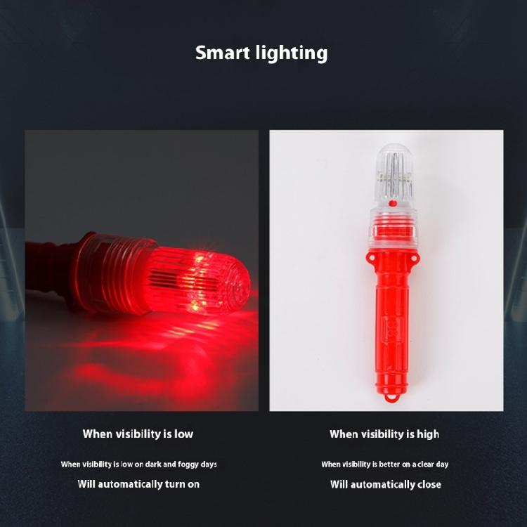 3pcs LED Fishing Lamp Marine Signal Light Positioning Flashing Light Fishing Net Warning Light