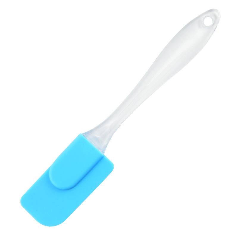Spatulă mică de silicon pentru cremă pentru prăjituri, de mână, pentru amestecare, unt, fondant, patiserie, racletă antiaderență, unelte de bucătărie pentru gătit