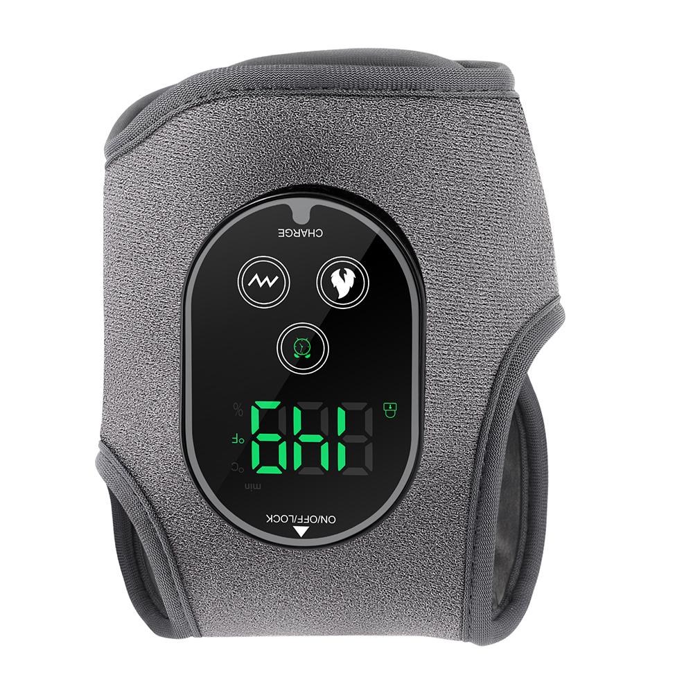 Ankle and Foot Massager Heated and Vibrating Ankle Guard-rechargeable Anble Massager-speed Termperature and 3-speed Massage Mode, Gifs Forl Oves