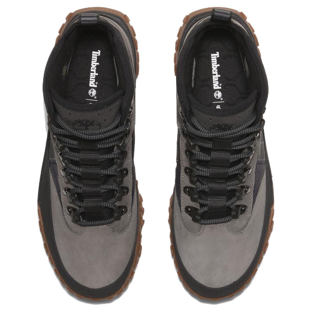 Timberland Greenstride Motion Grip Support Slip Resistant Durable Waterproof High Top Outdoor Functional Shoes Men Shoes Gray A6DCPEL8