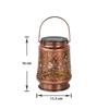 Solar Iron Art Outdoor Lantern