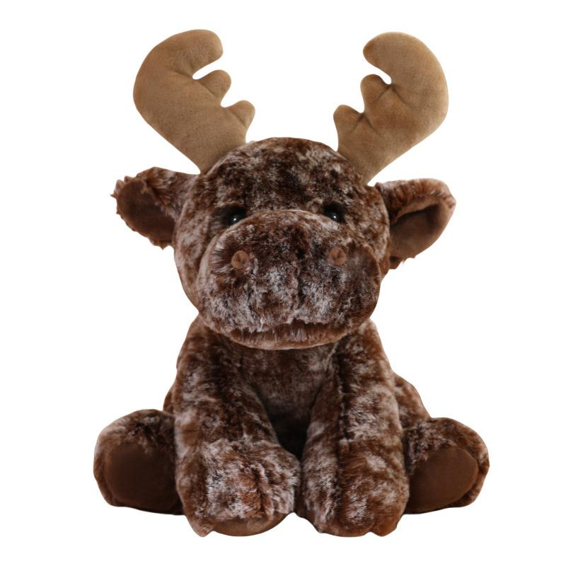 Elefante seduto simulato bambola panda giocattolo di peluche bambola tigre giraffa bambola calmante per bambini