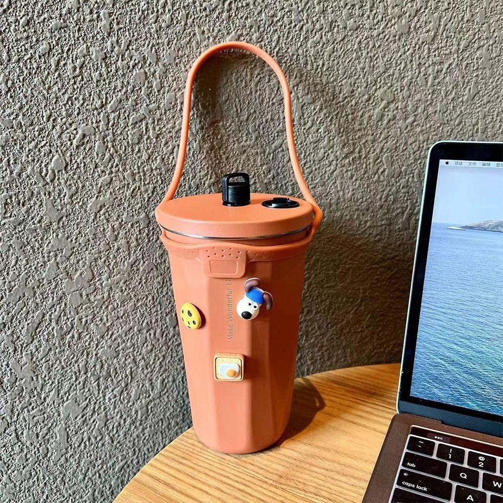 2 ks Udržují nápoje horké studené Izolované termosky pro Tyeso 600ml/40oz Domácí kancelář Auto