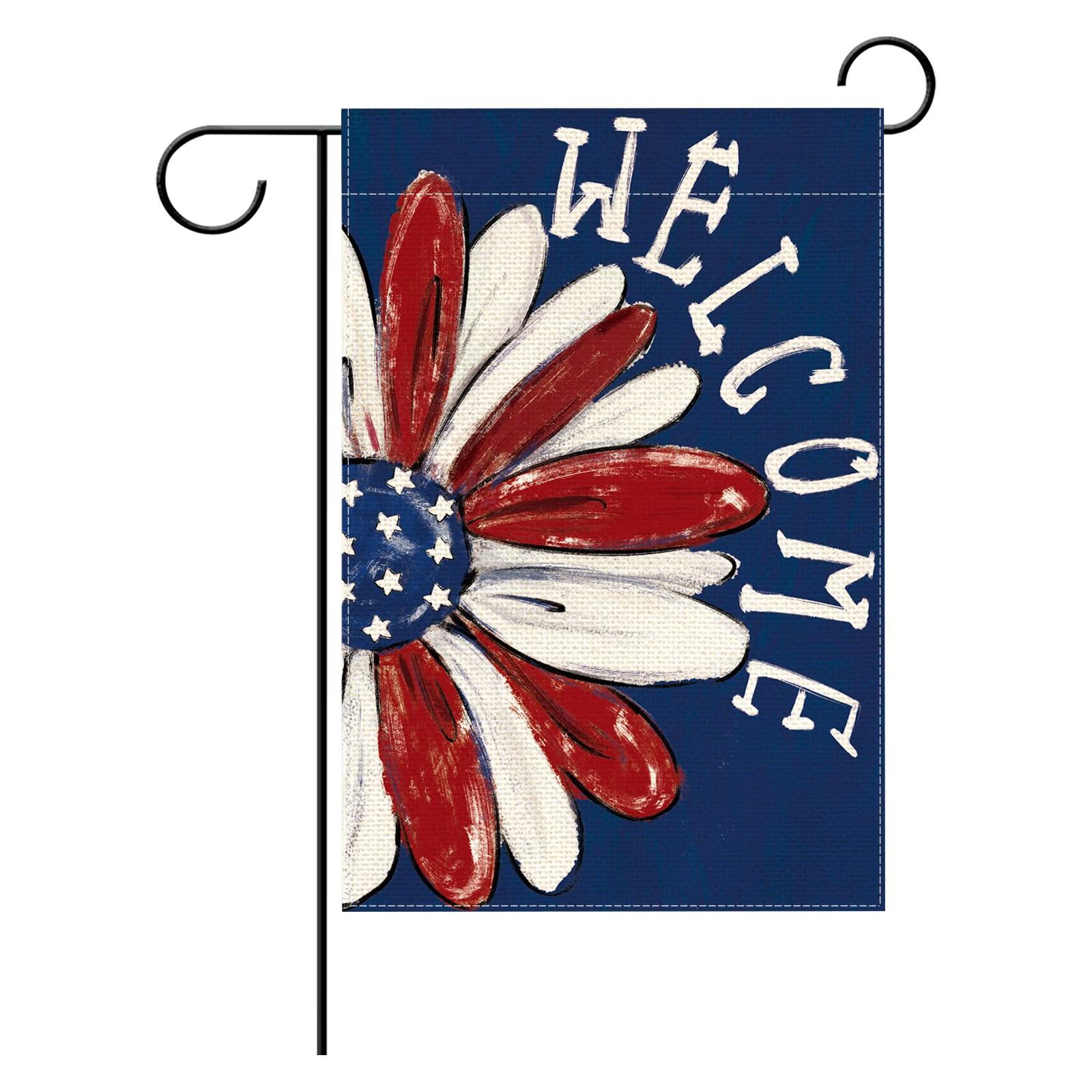 

Садовый флаг 12x18 дюймов двухсторонний для наружного оформления двора One Size