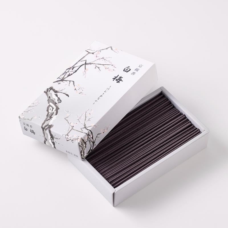 Kyoto Incense Sticks, Low Smoke, Loose Pack, 70g, Made in Japan, Four Seasons Incense Series, Offerings, Made with Natural Fragrant Wood, Soothing
