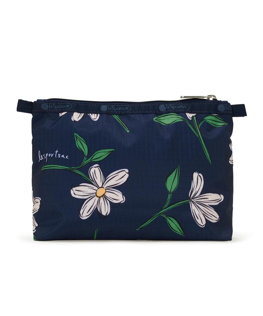 COSMETIC Blooms Navy [LeSportsac] [Official] CLUTCH/7105/Floral