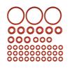 45Pcs Silicone Sealing Gaskets Seals Maintenance Set for Long Lasting Sealing Coffee Machine Gaskets Easy To Use