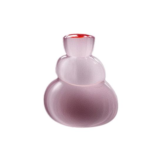 Mini Acrylic Vase Refrigerator Magnet Home Office Kitchen Locker Fridge 3D Miniature Flower Vase Magnetic Decoration Ornament