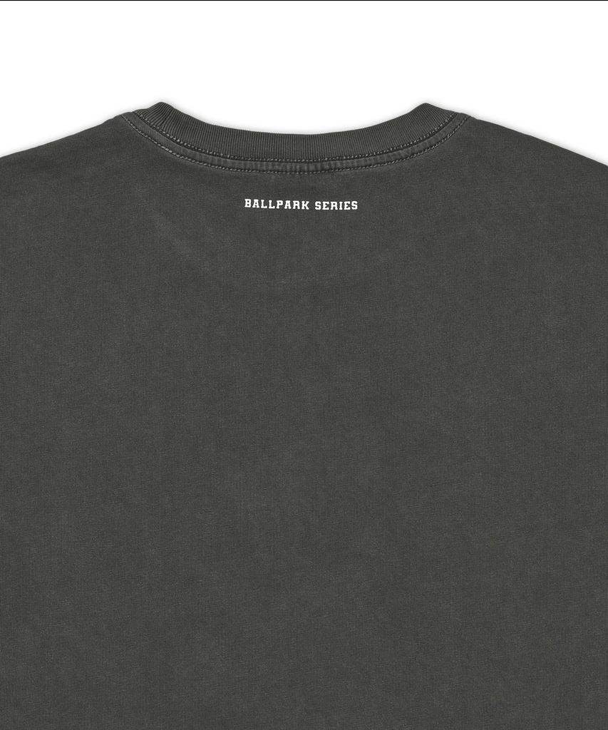 Hangugyaguwiwonhoe Mss X Kbo Ballpark Short Sleeve T-Shirt Charcoal Gray [Daegu Samsung Lions]