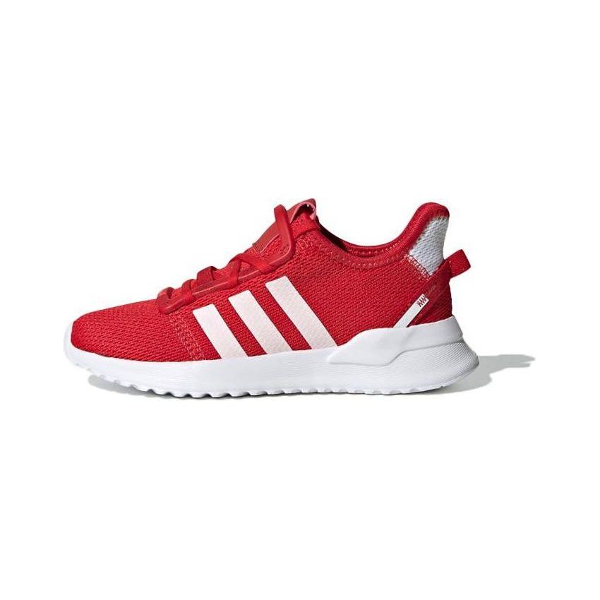 

Adidas Оригинальные U_Path Run Дышащие Детские Повседневные Кроссовки с Низким Верхом Детские Кроссовки Красные Белые FW0437 28