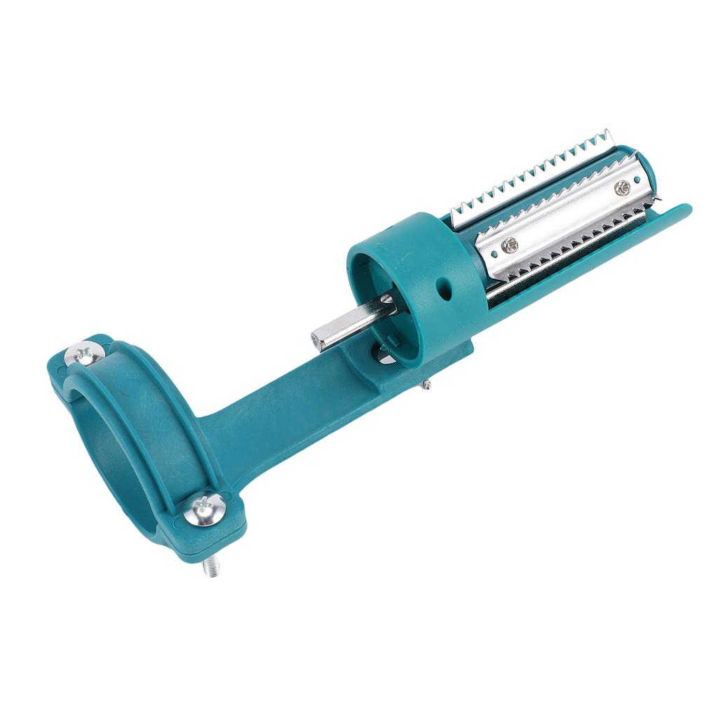 Fisch Bohrmaschinenaufsatz 6 Reihen Gezahnte Zähne Verdickter Edelstahl Klemme Fischschuppenentferner