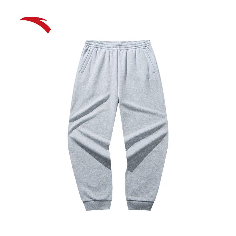 Anta Men's Fleece-Lined Sports Sweatpants