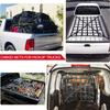 Truck Bed Cargo Barrier Net With S Hooks For Secure Transport In Pickups And SUVs